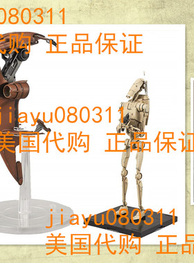 美国Star Wars Battle Droid & Stapp 1/12 Scale Plastic Model