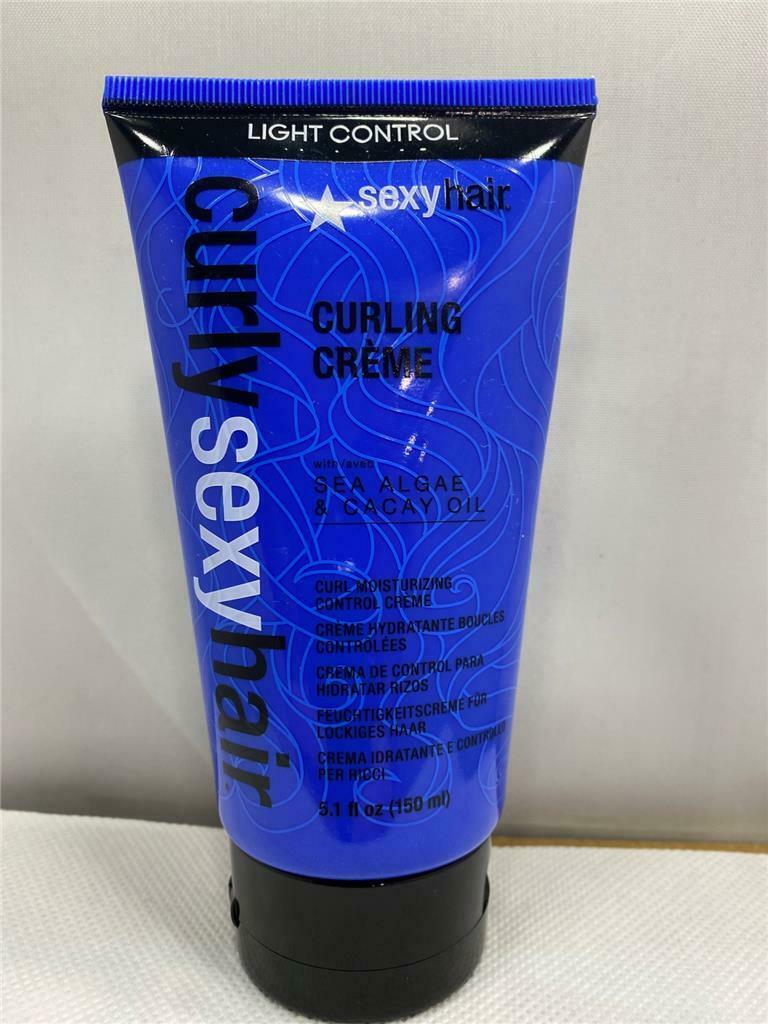 美国Curly Sexy Hair Curling Creme for Curl Definition 5.1 oz