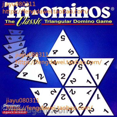 美国Tri Ominos; The Classic Triangular Domino Game