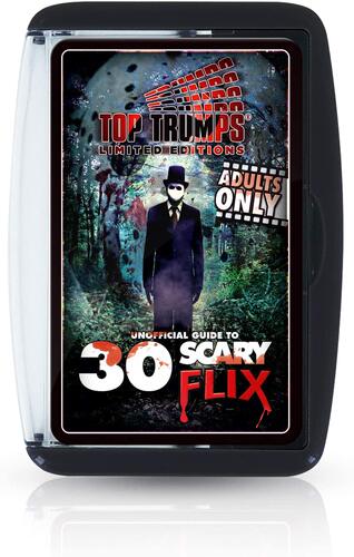 美国Top Trumps Unofficial Top 30 Scary Flix