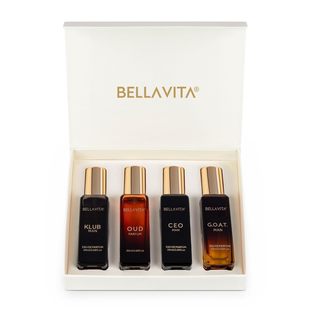 Bella Vita Organic Man Luxury Perfume Gift Set 4x20 ML fo