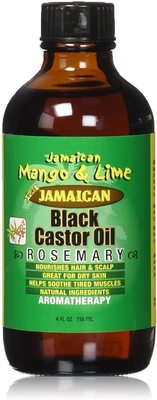 美国Jamaican Mango Black Castor Oil, Rosemary, 4 Ounce