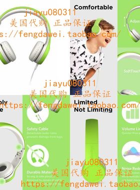 LilGadgets Connect+ Premium Volume Limited Wired Headphones