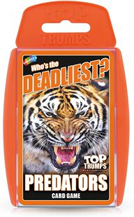 美国Predators Top Trumps Card Game 纸牌卡牌游戏