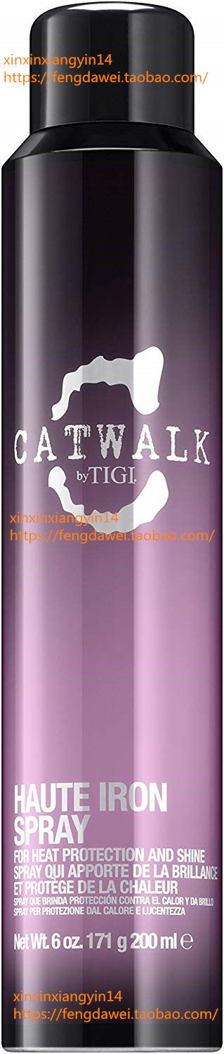 美国预 TIGI Catwalk Haute Iron Spray for Unisex, 6 Ounce