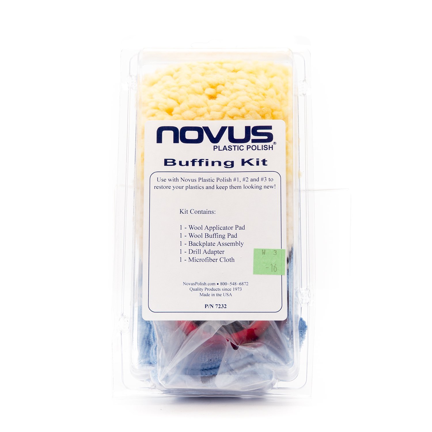 美国Novus Plastic Polish Buffing Kit