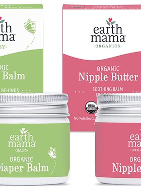 美国Earth Mama Organic Diaper Balm and Nipple Butter
