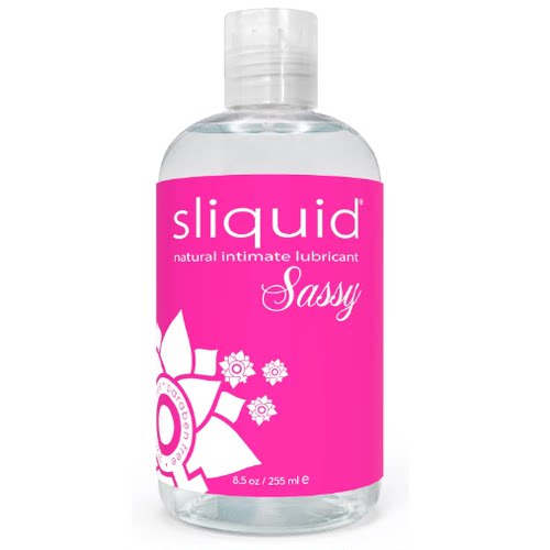 Sliquid Sassy Water-Based Lube - Long-Lasting Gel,255ml