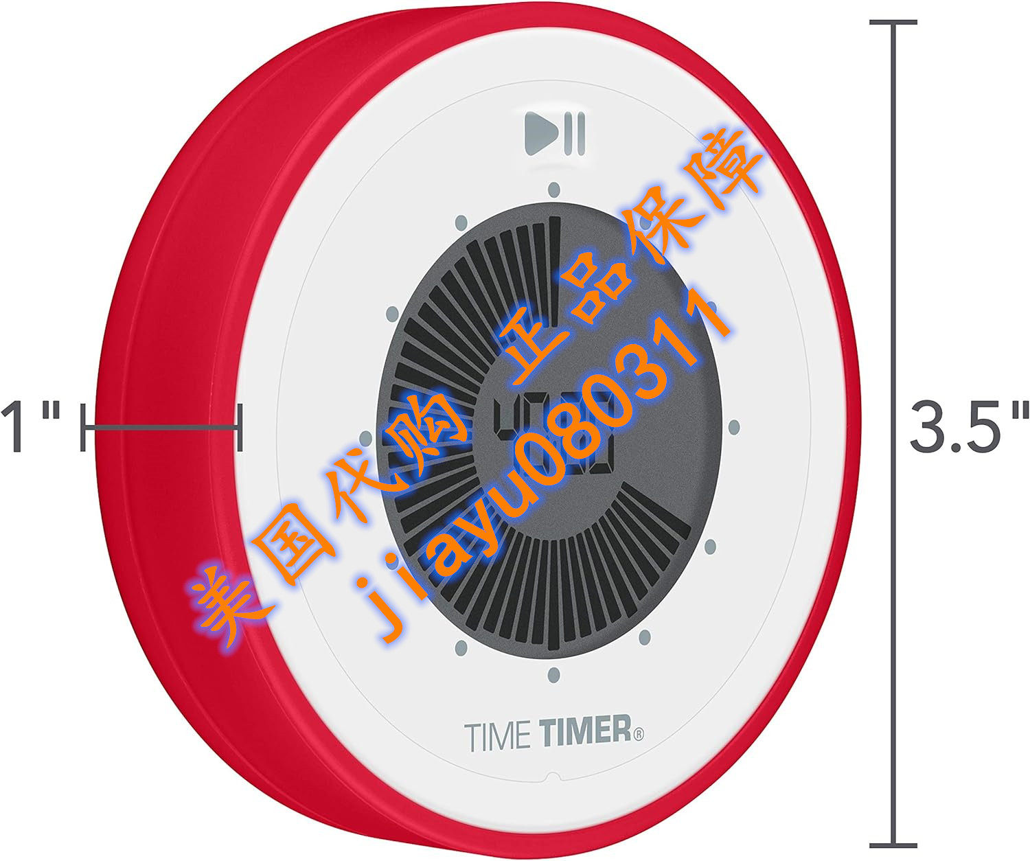 Time Timer TWIST 90-Minute Digital Countdown Clock 多色选