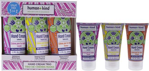 美国Human+Kind Moisturizing Hand Cream Trio - Three Scented