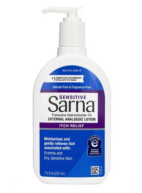 美国 Sarna Sensitive Steroid-Free Anti-Itch Lotion