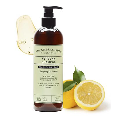 Pharmacopia Verbena Shampoo - Natural Hair Care with