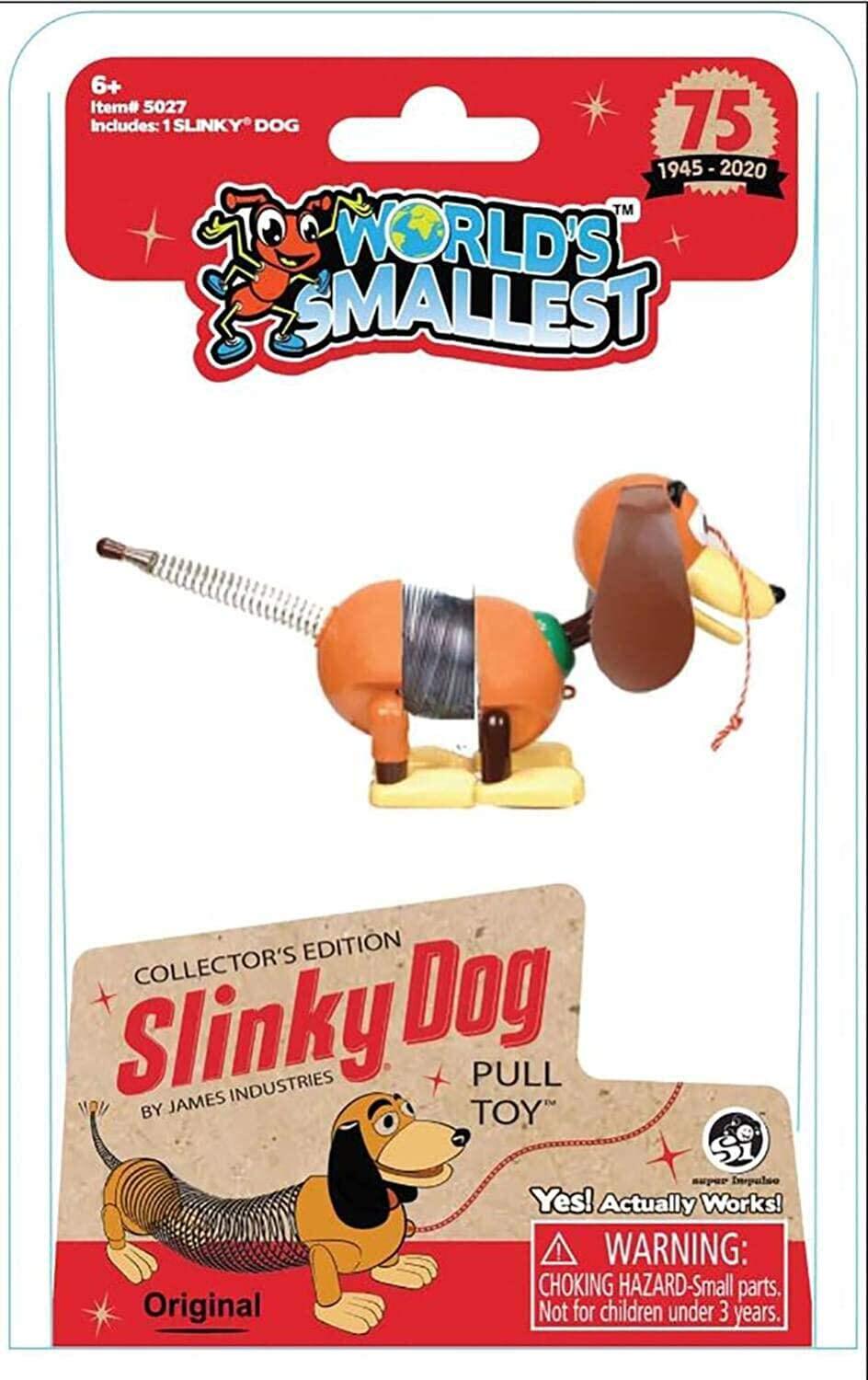 美国Worlds Smallest Slinky Dog