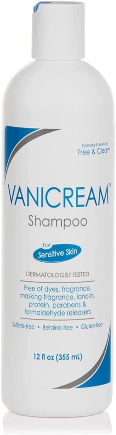 美国Vanicream Free& Clear Hair Shampoo for Sensitive Skin