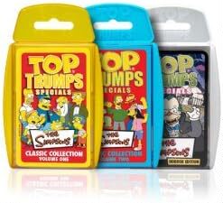 Top Trumps Card Game - Simpsons 3 Pack