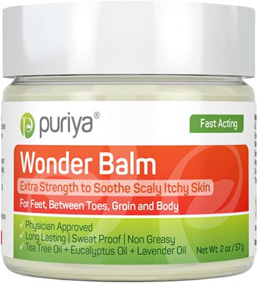 Tea Tree Oil Wonder Balm by Puriya, Fast Acting Comfort Crea