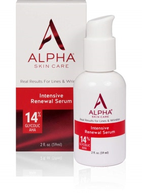 Alpha Skin Care Intensive Renewal Serum with 14% glycolic A