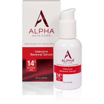 Alpha Skin Care Intensive Renewal Serum with 14% glycolic A