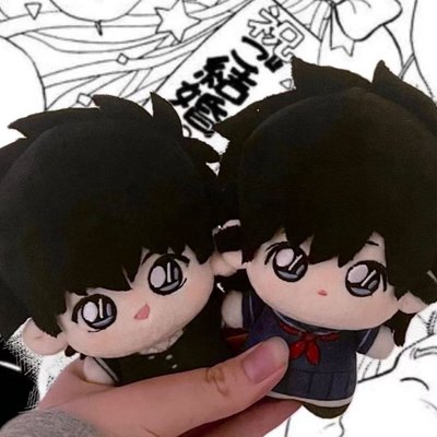 名侦探柯南动漫周边中森青子黑羽快斗10厘米海星体毛绒玩具礼物