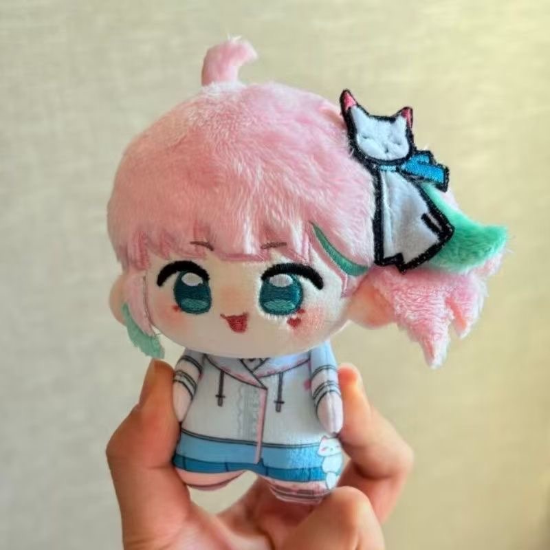 守望先锋雾子属性雨中轻舞10cm棉花娃娃同人玩偶q版挂件公仔礼物