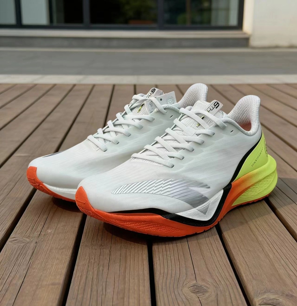 Anta安踏 马赫6舒适织物橡胶低帮 跑步鞋男款灰黄银色112615583-9,运动鞋new,篮球鞋,淘宝优惠券,粉丝福利购,淘宝优惠卷