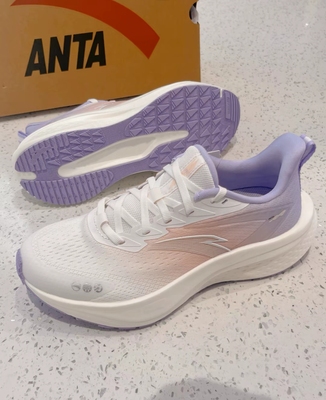 安踏马赫5SE女款中考体测缓震竞速训练专业运动鞋122515582