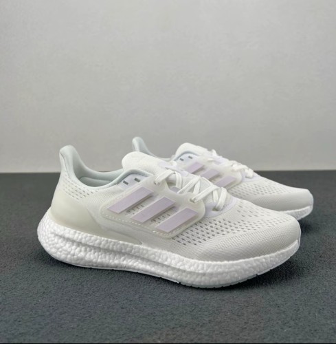 adidas Pureboost 23运动百搭减震耐磨透气低帮跑步鞋IF8064
