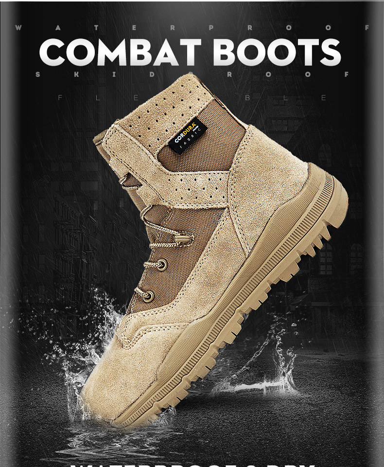 逸鹤登山鞋男秋冬防水防滑户外鞋履耐磨轻便透气徒步女沙漠爬山靴