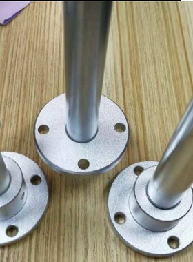 导向轴支座固定底座圆法兰扁法兰光轴固定座STHR STHC ATHR