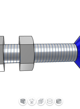 肘夹用前端螺栓TGUB4-13TGUB4-32TGUB6-37TGUB6-87TGUB8-49TGUB8-
