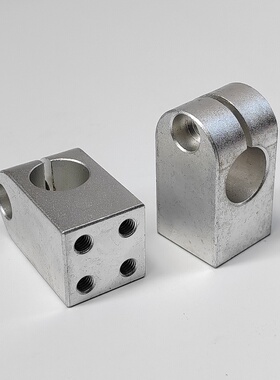 超简易型支柱固定夹铝合金 螺纹平行型RDA81 82 垂直型RDA71 72