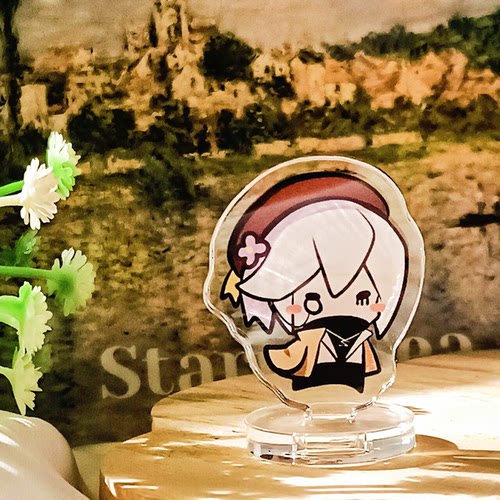 小比噶真3cm透明小粒牌