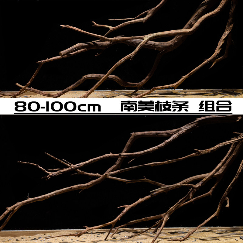 南美缸沉木枝条南美缸造景沉木鱼缸造景木组合套餐神仙缸布景木头