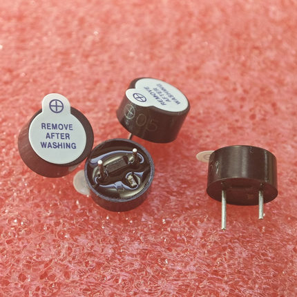 蜂鸣器  2Pin5V30MA  间距7.6mm  12X9.5mm    已测试