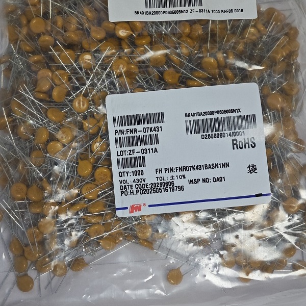 FNR07K431BASN1NN 通孔电阻 全新原装现货 热卖