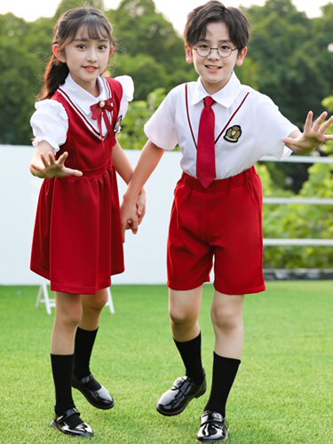 儿童演出服中小学生大合唱团男女童诗朗诵比赛毕业照班服表演服装