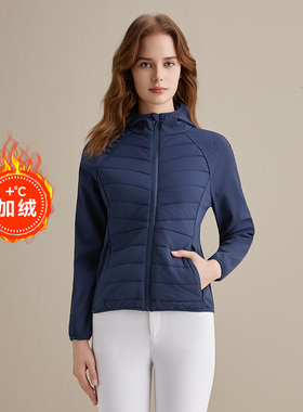 Marcel Bisset 秋冬季马术棉服外套 女士保暖加绒棉服马术上衣695