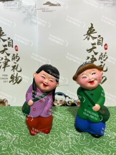 天津泥人张彩塑特色纪念品摆件手工艺品特产中国礼品上学校旗舰店