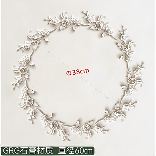 拼花灯盘·GRG石膏