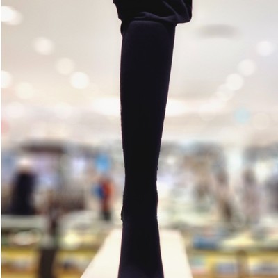 韩国代购直邮VIVIEN冬百搭320D水貂绒里保暖紧身舒适打底连裤袜