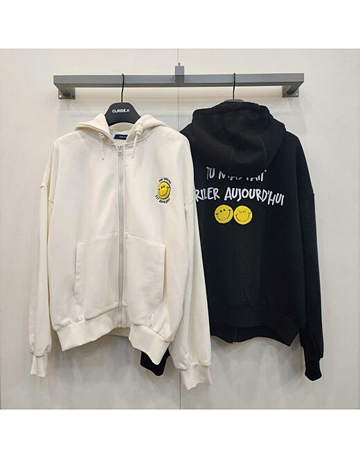 CLRIDE.N休闲连帽卫衣外套