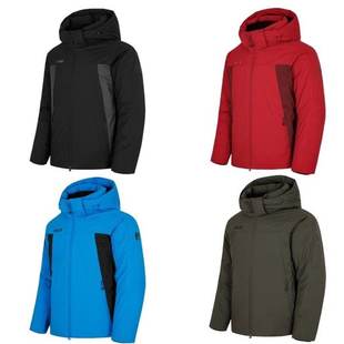 韩国代购直邮正品MILLET觅乐折扣清仓男冬防风保暖连帽鹅绒羽绒服