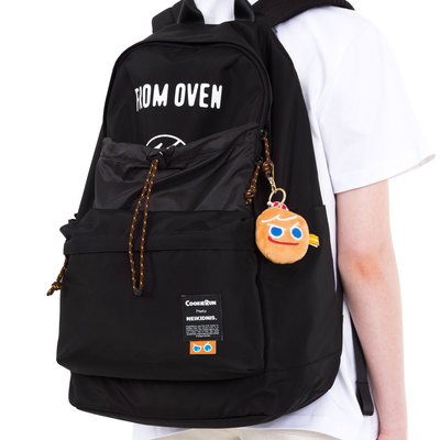 韩国代购直邮NEIKIDNIS X COOKIERUN折扣男女卡通字母背肩电脑包