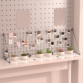 书房桌上首饰展示架多肉放置架幼儿园环创布置神器室外摆摊收纳架