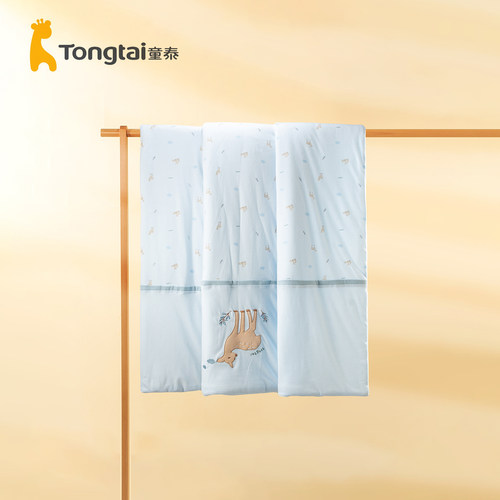 童泰婴儿被子盖被四季幼儿园毯子