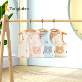 宝宝小背心秋冬款 童泰婴儿纯棉棉马甲春秋季 清仓 夹棉坎肩 断码