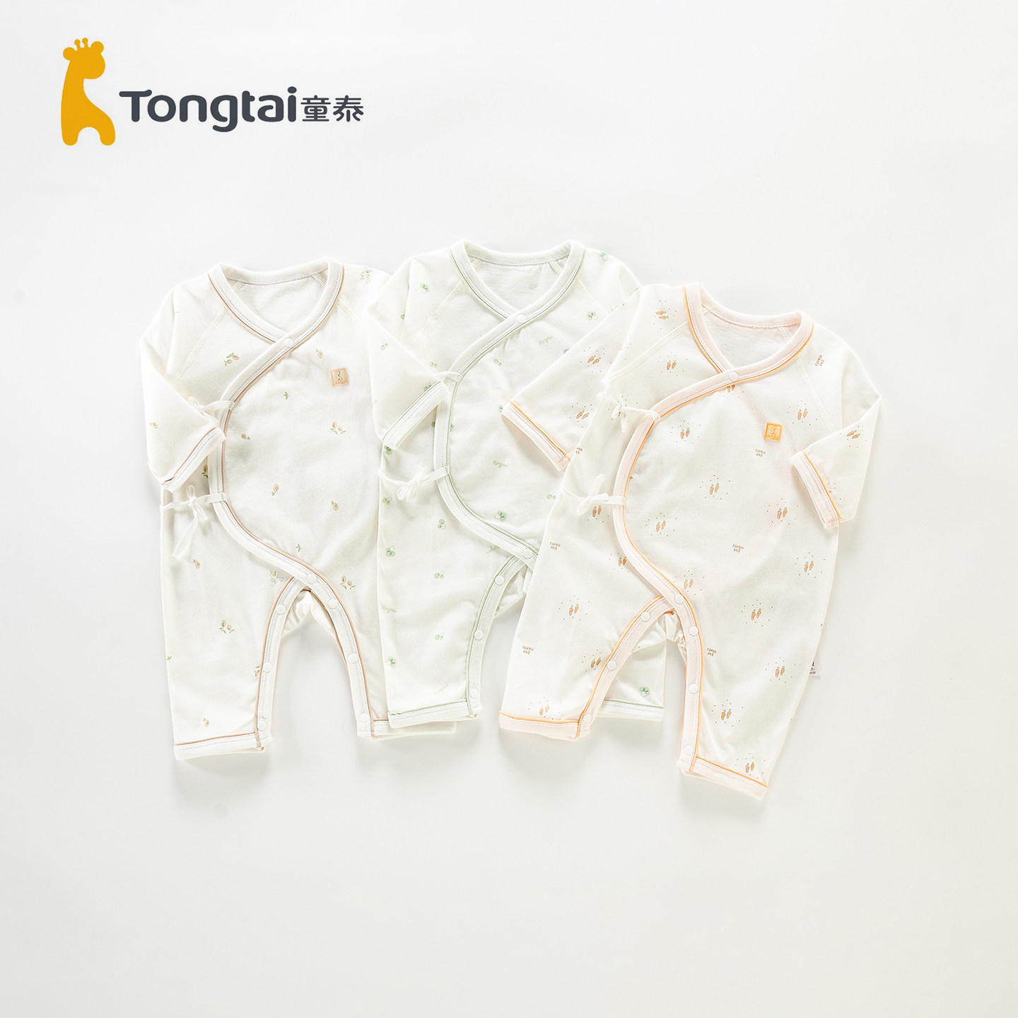 童泰婴儿连体衣春秋季爬服家居服