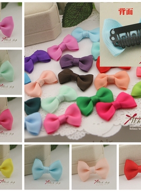 迷你安全夹纯色发丝夹加拿大baby wisp同款婴儿童头饰有毛就能夹