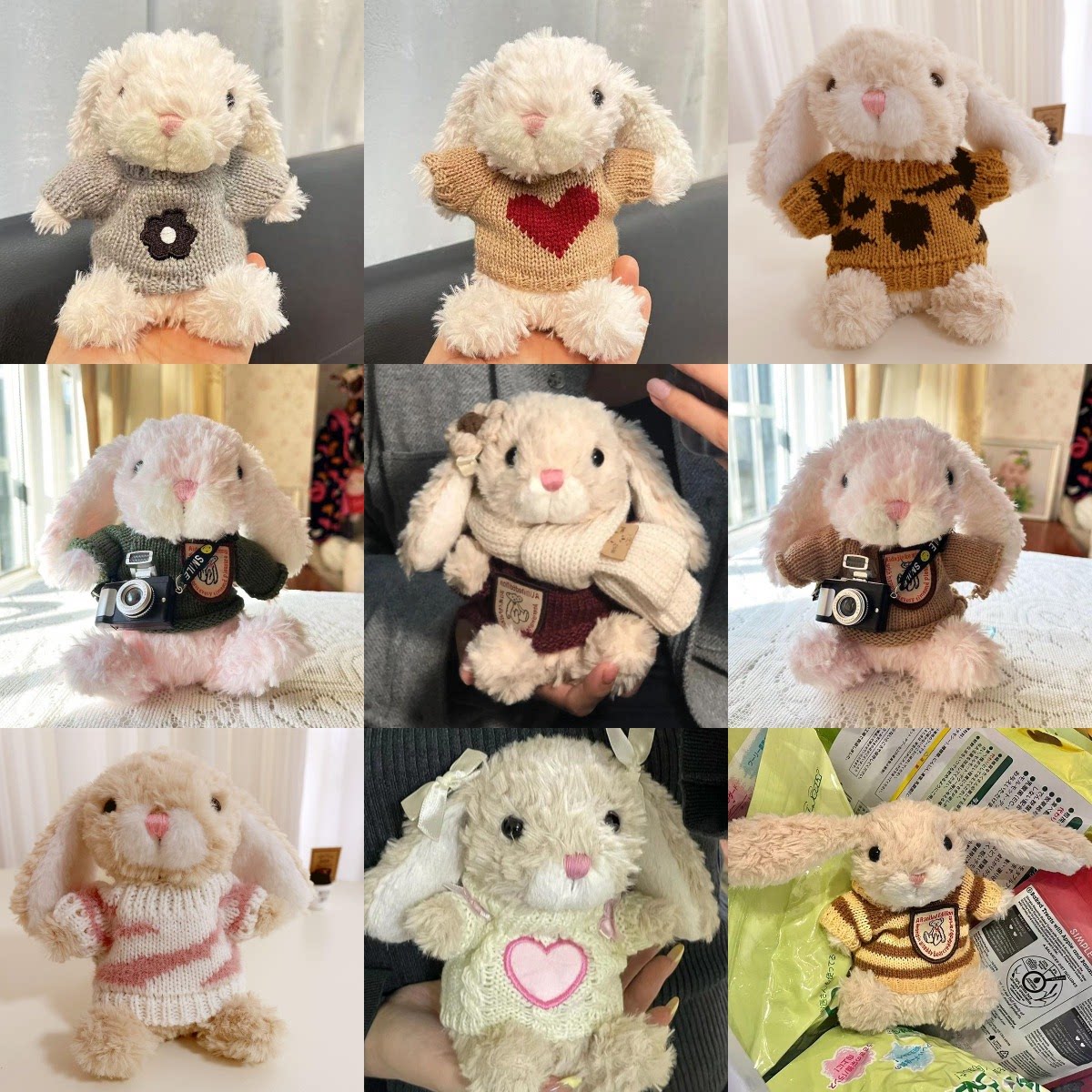 jellycat美味兔yummy系列衣服图片