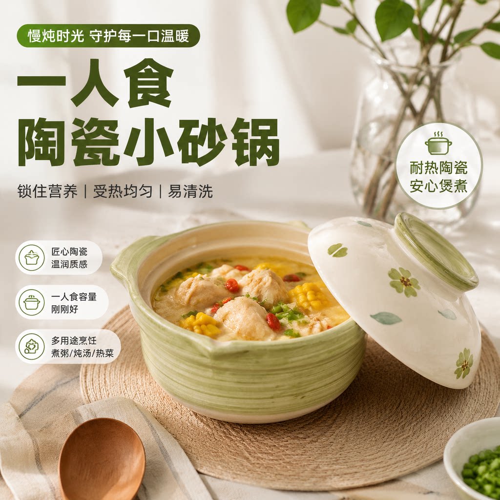 【破损包赔】更香浓！可明火煲汤图片